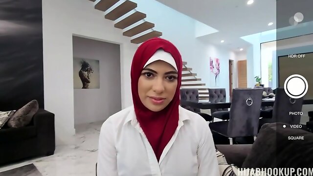 Watching My Cheating Hijab Wife Sex Video