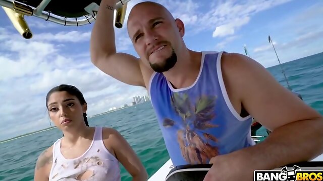 Cuban Hottie Gets Rescued At Sea / 18.1.2018 - Vanessa Sky And Jmac