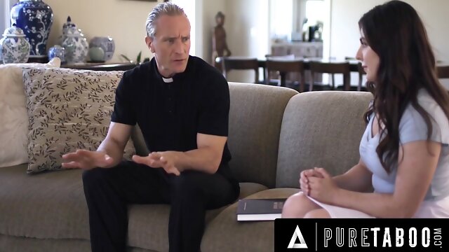 Religious Teen Keira Croft Tries Anal Sex For The First Time With Her Priest - Teaser Video