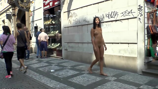 Nude In Public Drahomira