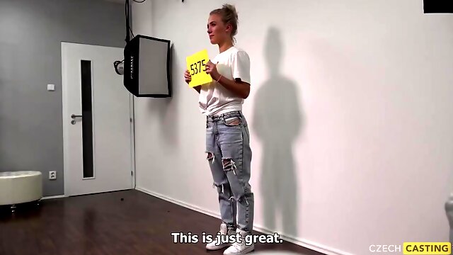 Czech Casting Facial