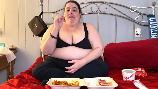 Eating Friendlys Topless (asmr) - Teaser Video