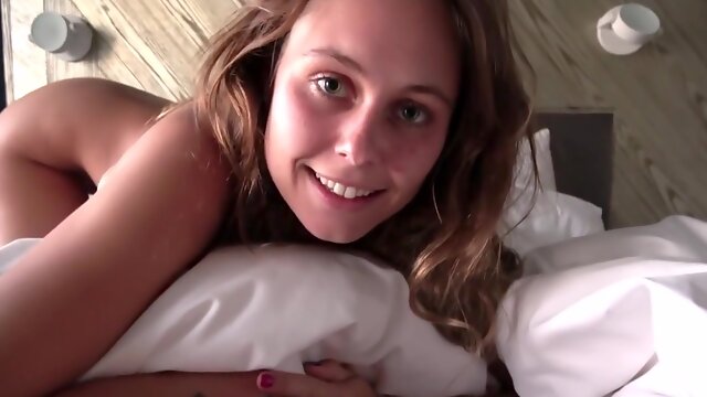 Anal Penetration Into A Girlfriend In The Morning Close-up