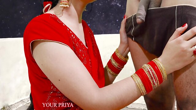 Karva Chauth Special: Newly Married Priya Had First Karva Chauth Sex And Had Blowjob Under The Sky With Clear Hindi - Teaser Video