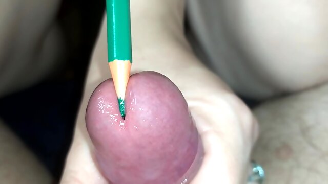 Colour Pencils Uretra Insertions After Pussy - Teaser Video