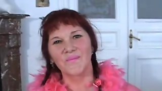SEXY MOM n123 russian bbw mature with a young man