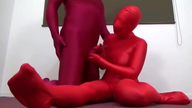 Miraidouga - I M So Excited About Zentai Play In Vario