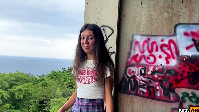 He Brought His Stepsister To An Abandoned House To Fuck