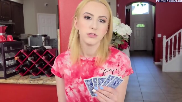 Tristan Summers - Stepsister Loses More Than Her Clothes At Strip Poker - Teaser Video