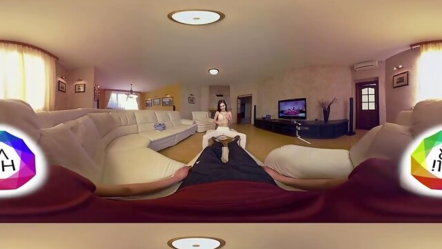 Fucking Brunette Teen At Her Parents House