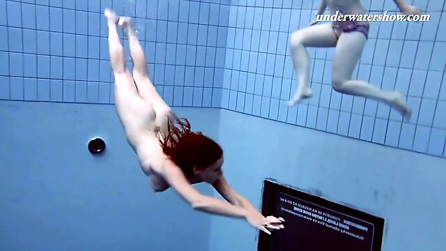 Sexy Nudist Babes Underwater Lenka And Ala