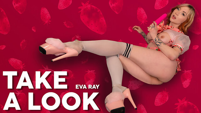 Busty Stockings Solo