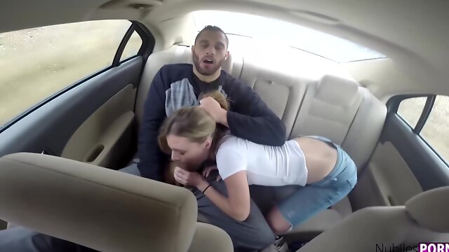 Tiffany Watson, Zoey Laine And Sydney Cole In Backseat Banging