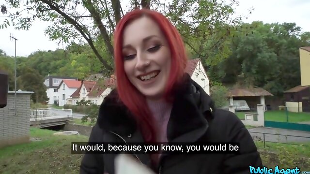 Tattoo Redhead Vixen Rides For Money