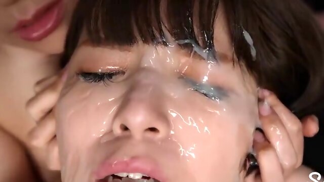 Hana Takase Marys Sticky Bukkake Facial