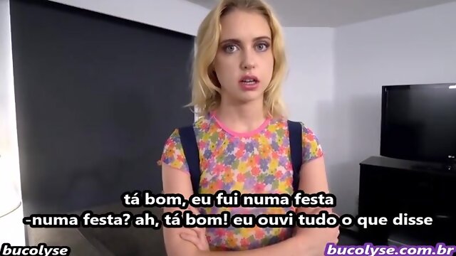 Chega Em Casa Tarde Depois Da Noite De Sexo