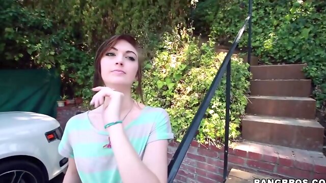 Alana Rains In Amateur Girl Gets Fucked By A Big Black Cock!