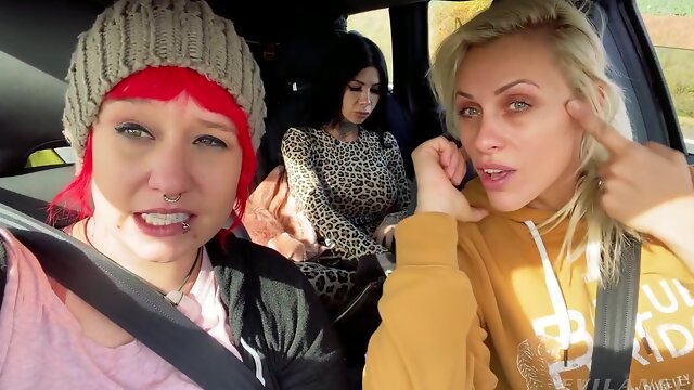 Brittany Bardot, Megan Inky, Damien Soup - I Fucking Love Berlin Sc. 1: Road Trip