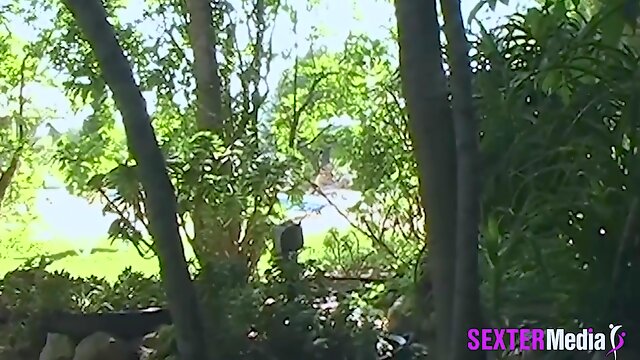 Spontaneous Big Cock Sex On Sun Lounger With Pool Boy - Teaser Video