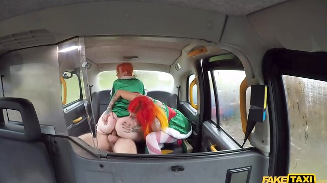 Azura Alii And Alexxa Vice - Wild Sluts Azura Ali And Getting Fucked Hard In The Taxi