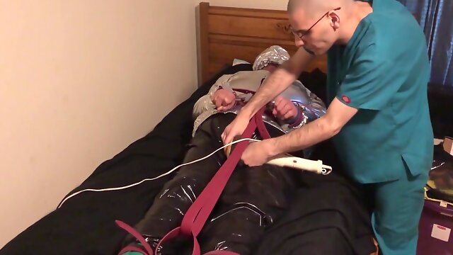 Jun 14 2022 - Rubber Boy Gets Tied Up & Breath Controlled In Silver Nylon - Teaser Video