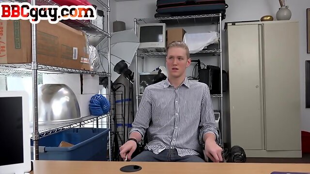 Bbc Gay Fucks White Twink In Asshole In Pov In Office