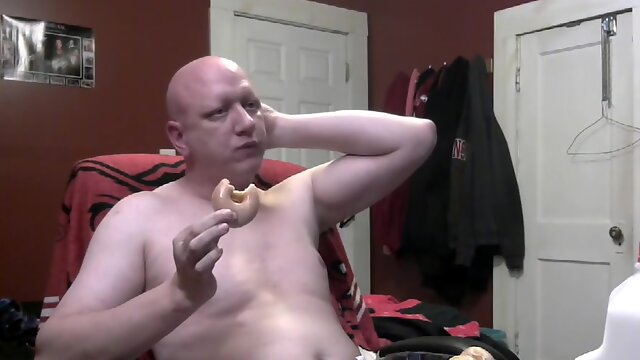 Fat Boy Eats A Dozen Donuts And Milk 1/28/21