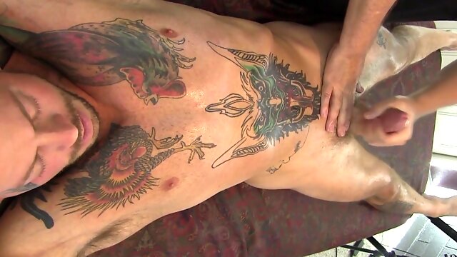 One Two And Sean Duran - Finally, One Of Two On My Causa Bucket List Slides Onto The Massage Table!