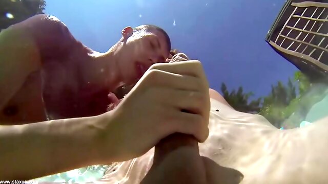 Horny Twink Boys Fucking By The Swimming Pool