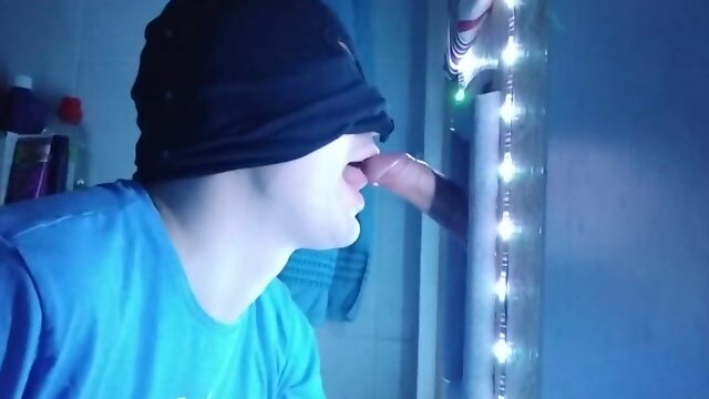 Sucking The Cock From Blncum - He Comes In My Mouth