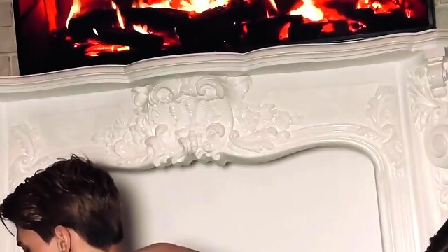 Very Hot Sex By The Fireplace