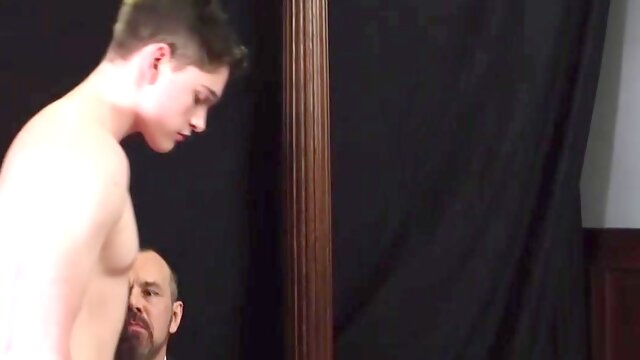 Priest Daddy Spanks Knob Wazoo Bent Over Knee