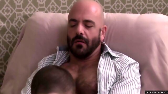 Killian James And Adam Russo - Hairy Dilf Blowjob Cum Porn