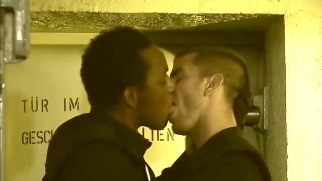 White Man Is Sucking A Very Massive Black Boner!