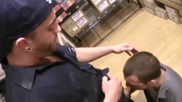 Elegant Man Is Sucking Two Hard Poles Simultaneously