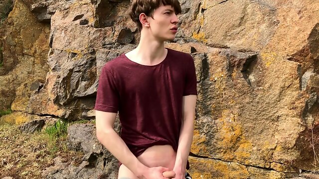 This Sexy Boy Has Hard Dick Like A Rock ! (real 23 Cm) /huge Load/ Young