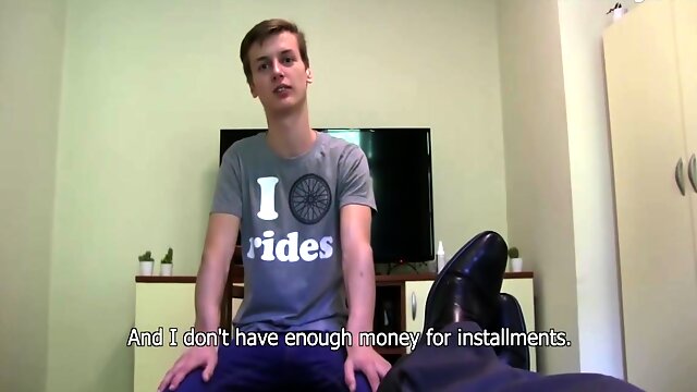 Skinny Teen Receives Money To Pay Off The Debt In Exchange For Sex - Debt Dandy