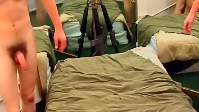 Impressive Discipline From A Military Teen Twink, On