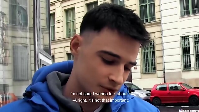 Horny Dude Takes Big Cock Up His Virgin Ass For Extra Cash