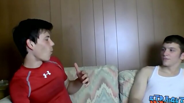 Smoker Wanks Off Alongside Straight Buddy With Cooper Reeves