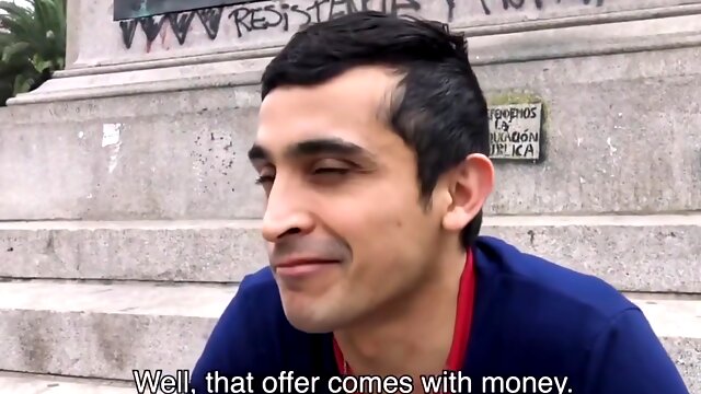 Young Straight Latino Fucked For Cash