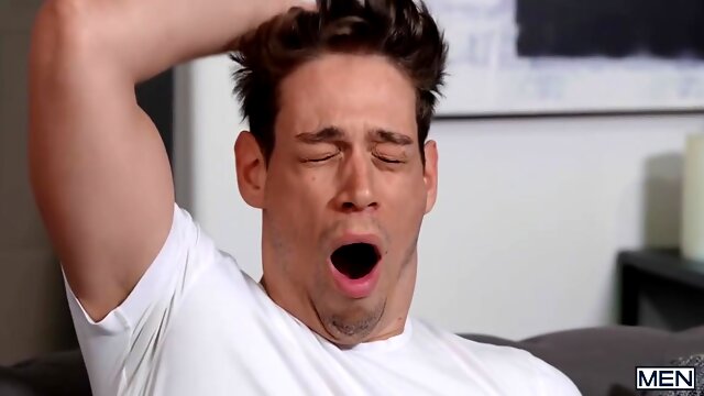 Clean Blowjob Cum Scene With Chris Damned And Adrian Hart