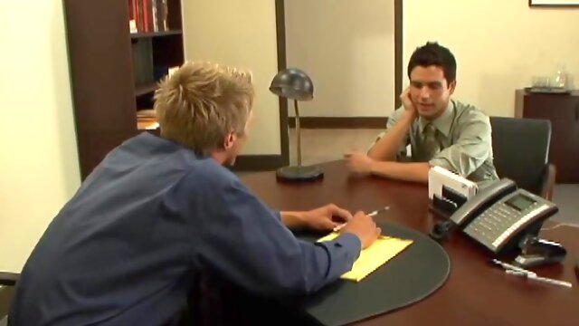 Vance Winter And Jasper St John In Anal Instead Of A Job Interview Men Hard At Work