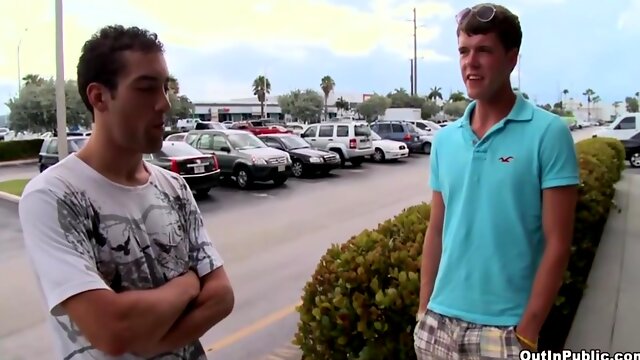 Jackson Price - Sweaty Public Sex At The Factory Featuring Dj And Out In Public