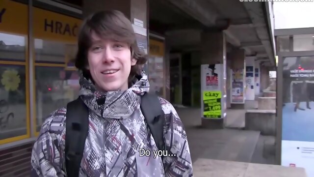 Shaggy-haired Skater Boi Type Takes A Facial After Anal