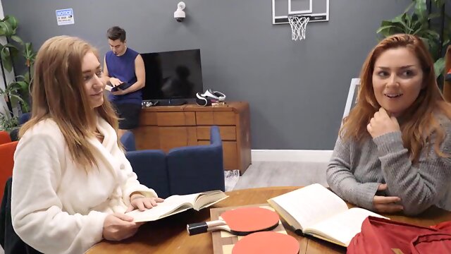 Gorgeous blonde tries best friends boyfriend for sex