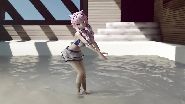 Mmd R-18 Anime Girls Sexy Dancing (clip 107)