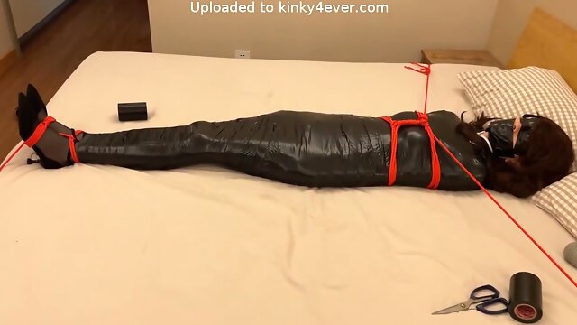 Bondage On Bed