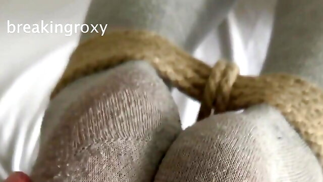 Socks Feet, Tied Footjob