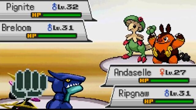 Pokemon hentai version - 2x2 with my sexy rival